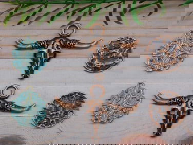 MIXED PENDANTS ROCK STONE LAPIDARY SPECIMEN