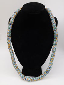 AFRICAN TRADE BEADS ROCK STONE LAPIDARY SPECIMEN