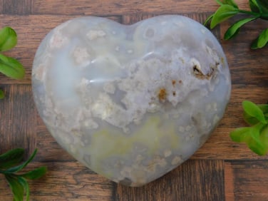 HATMANS FLOWER PETAL AGATE ROCK STONE LAPIDARY SPECIMEN