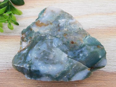 MOSS PLUME ROCK STONE LAPIDARY SPECIMEN