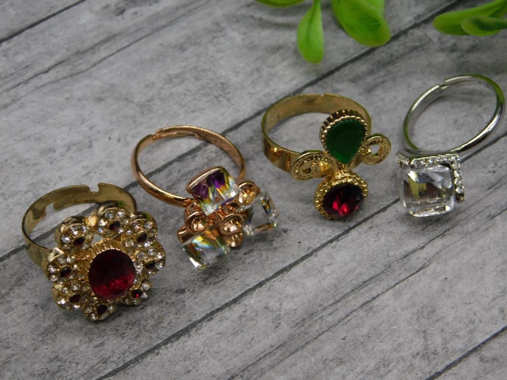 STONE RINGS ROCK STONE LAPIDARY SPECIMEN (1 of 4)