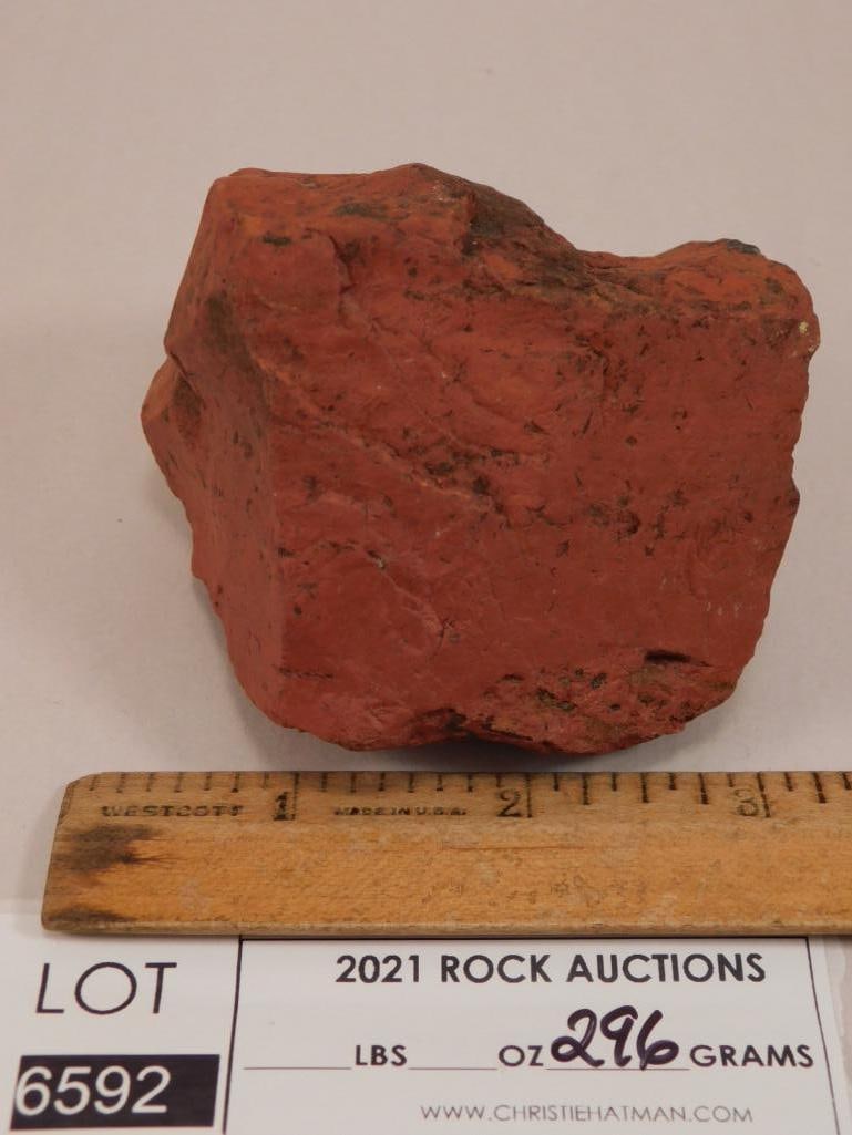 RED JASPER ROCK STONE LAPIDARY SPECIMEN: RED JASPER ROCK STONE LAPIDARY SPECIMEN