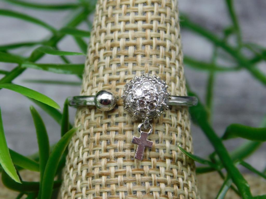 GENUINE STONE RING SIZE 6: GENUINE STONE RING SIZE 6