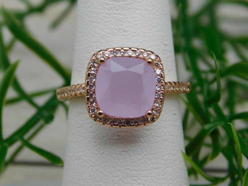 GENUINE STONE RING SIZE 7: GENUINE STONE RING SIZE 7