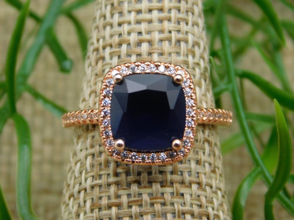 GENUINE STONE RING SIZE 7: GENUINE STONE RING SIZE 7