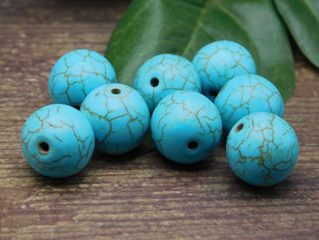 TURQUENITE BEADS ROCK STONE LAPIDARY SPECIMEN: TURQUENITE BEADS ROCK STONE LAPIDARY SPECIMEN