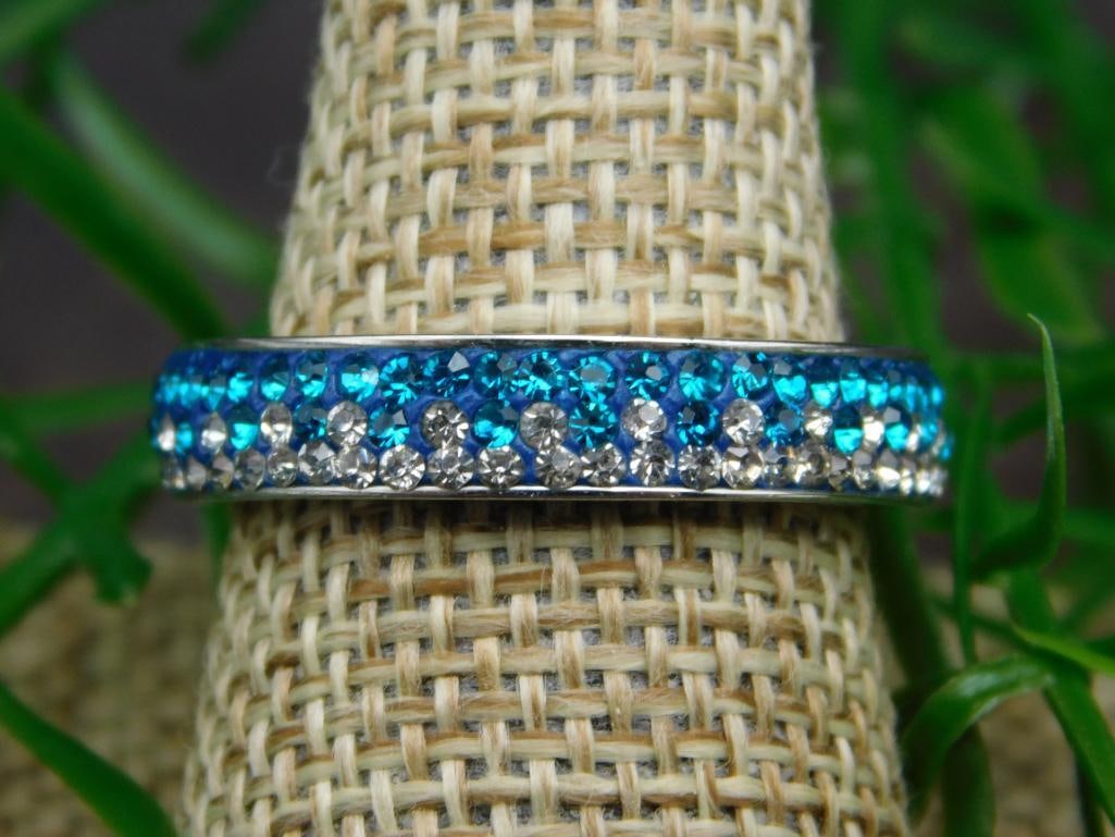 GENUINE STONE RING SIZE 9: GENUINE STONE RING SIZE 9