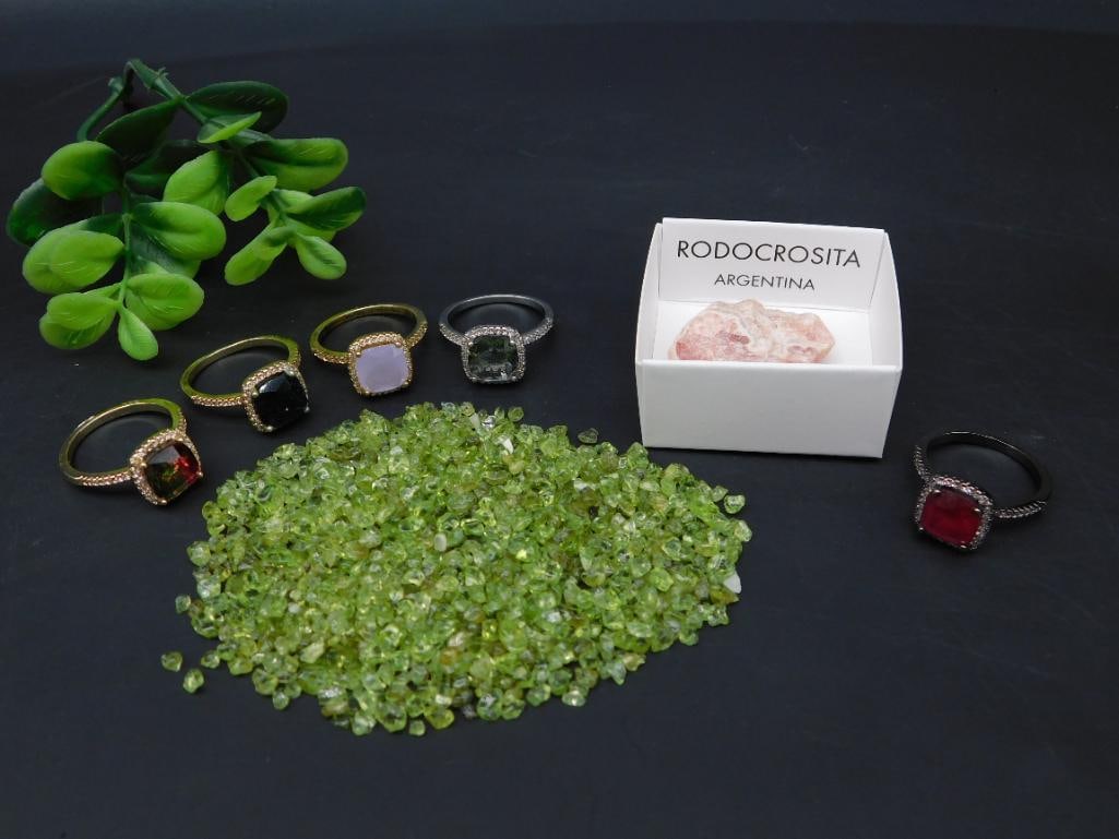 MIXED LOT ROCK STONE LAPIDARY SPECIMEN: MIXED LOT ROCK STONE LAPIDARY SPECIMEN