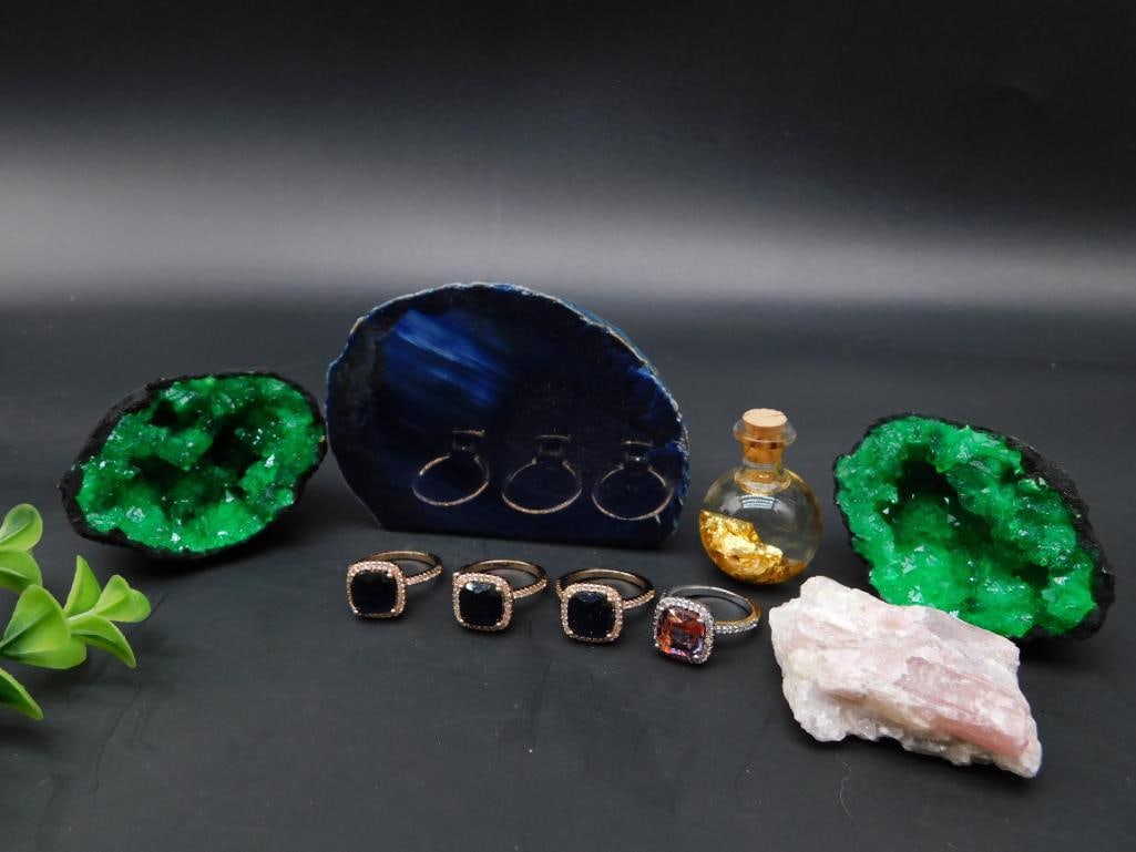 MIXED LOT ROCK STONE LAPIDARY SPECIMEN (1 of 4)