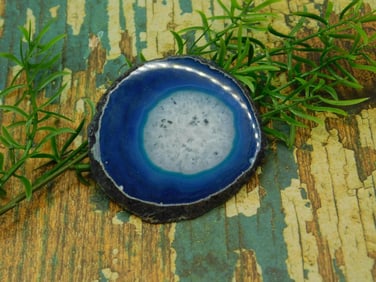 AGATE SLICE ROCK STONE LAPIDARY SPECIMEN