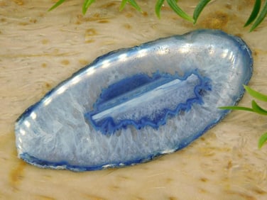 AGATE SLICE ROCK STONE LAPIDARY SPECIMEN