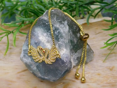 GENUINE STONE ADJUSTABLE BRACELET ROCK STONE LAPIDARY SPECIMEN