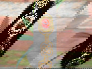 ABALONE STONE BRACELET ROCK STONE LAPIDARY SPECIMEN