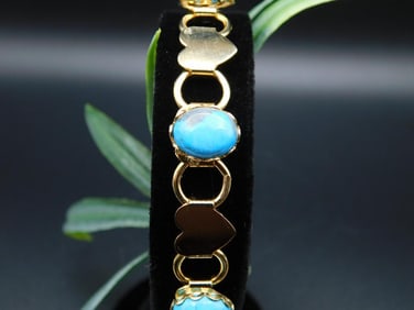 GENUINE STONE BRACELET ROCK STONE LAPIDARY SPECIMEN