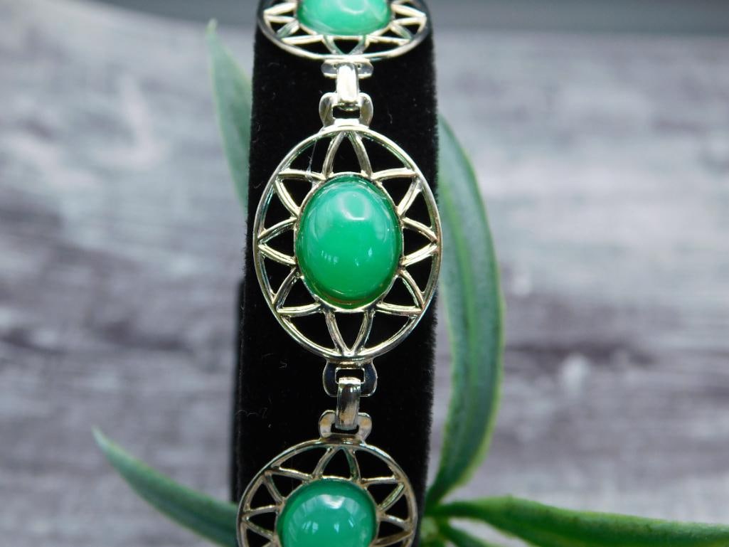 AVENTURINE BRACELET ROCK STONE LAPIDARY SPECIMEN: AVENTURINE BRACELET ROCK STONE LAPIDARY SPECIMEN