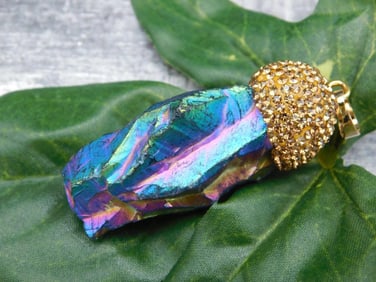 GENUINE STONE PENDANT ROCK STONE LAPIDARY SPECIMEN