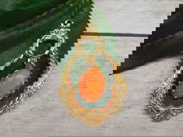 CATS EYE PENDANT ROCK STONE LAPIDARY SPECIMEN