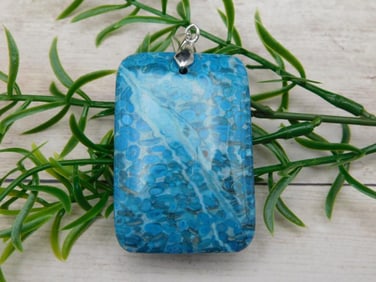 GENUINE STONE PENDANT ROCK STONE LAPIDARY SPECIMEN