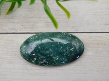 OCEAN JASPER CABOCHON ROCK STONE LAPIDARY SPECIMEN