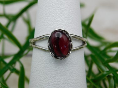 ABALONE STONE RING ROCK STONE LAPIDARY SPECIMEN