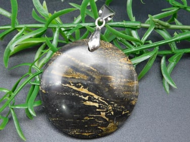 STROMATOLITE PENDANT ROCK STONE LAPIDARY SPECIMEN