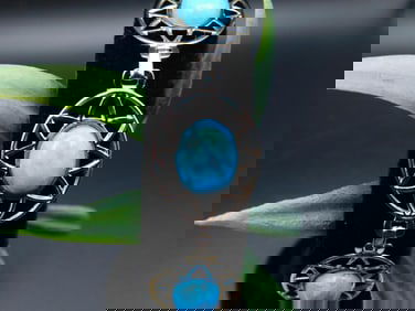 TURQUOISE BRACELET ROCK STONE LAPIDARY SPECIMEN