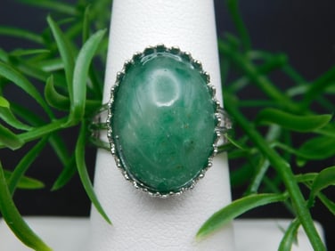 AVENTURINE RING ROCK STONE LAPIDARY SPECIMEN