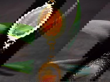 BANDED CARNELIAN BRACELET ROCK STONE LAPIDARY SPECIMEN