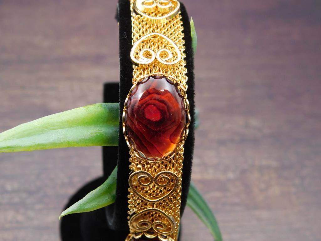 ABALONE STONE BRACELET ROCK STONE LAPIDARY SPECIMEN: ABALONE STONE BRACELET ROCK STONE LAPIDARY SPECIMEN