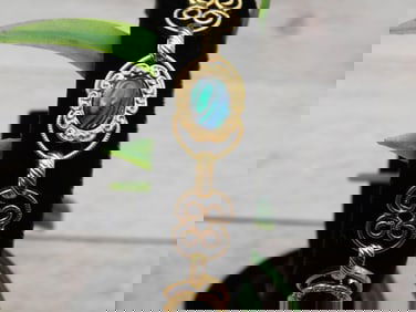 ABALONE STONE BRACELET ROCK STONE LAPIDARY SPECIMEN