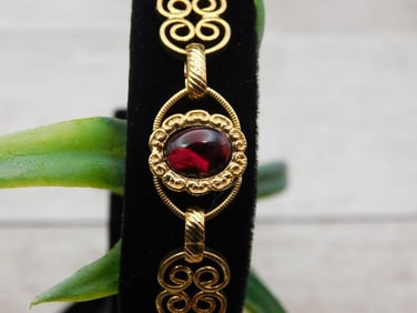 ABALONE STONE BRACELET ROCK STONE LAPIDARY SPECIMEN