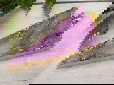 DRUZY QUARTZ PENDANT ROCK STONE LAPIDARY SPECIMEN