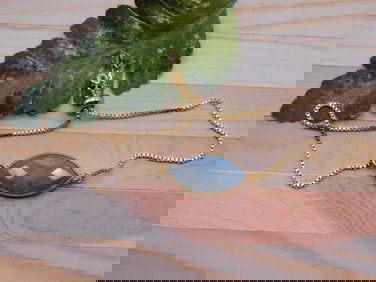 LABRADORITE ADJUSTABLE BRACELET ROCK STONE LAPIDARY SPECIMEN