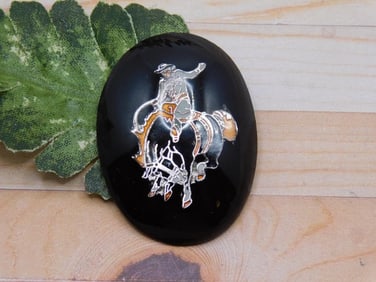 COWBOY CABOCHON ROCK STONE LAPIDARY SPECIMEN