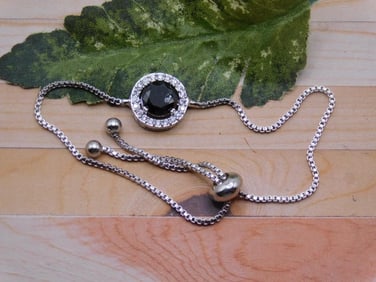 GENUINE STONE ADJUSTABLE BRACELET ROCK STONE LAPIDARY SPECIMEN