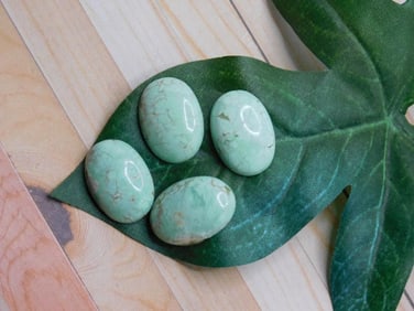 VARISCITE CABOCHON ROCK STONE LAPIDARY SPECIMEN