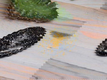 GOLD FLECKED CABOCHON ROCK STONE LAPIDARY SPECIMEN