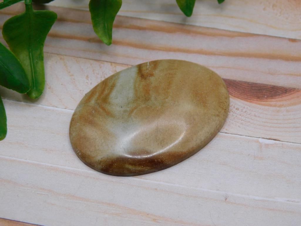 JASPER CABOCHON ROCK STONE LAPIDARY SPECIMEN: JASPER CABOCHON ROCK STONE LAPIDARY SPECIMEN