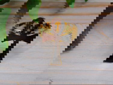 ANKH RING ROCK STONE LAPIDARY SPECIMEN