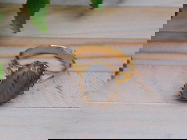 BANDED AGATE RING ROCK STONE LAPIDARY SPECIMEN