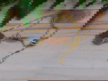 LABRADORITE ADJUSTABLE BRACELET ROCK STONE LAPIDARY SPECIMEN