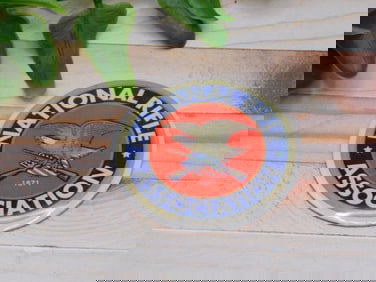 NRA CABOCHON ROCK STONE LAPIDARY SPECIMEN