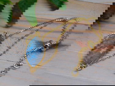 LABRADORITE ADJUSTABLE BRACELET ROCK STONE LAPIDARY SPECIMEN