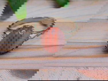 BANDED AGATE RING ROCK STONE LAPIDARY SPECIMEN