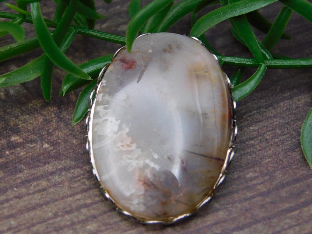 STONE PENDANT ROCK STONE LAPIDARY SPECIMEN: STONE PENDANT ROCK STONE LAPIDARY SPECIMEN