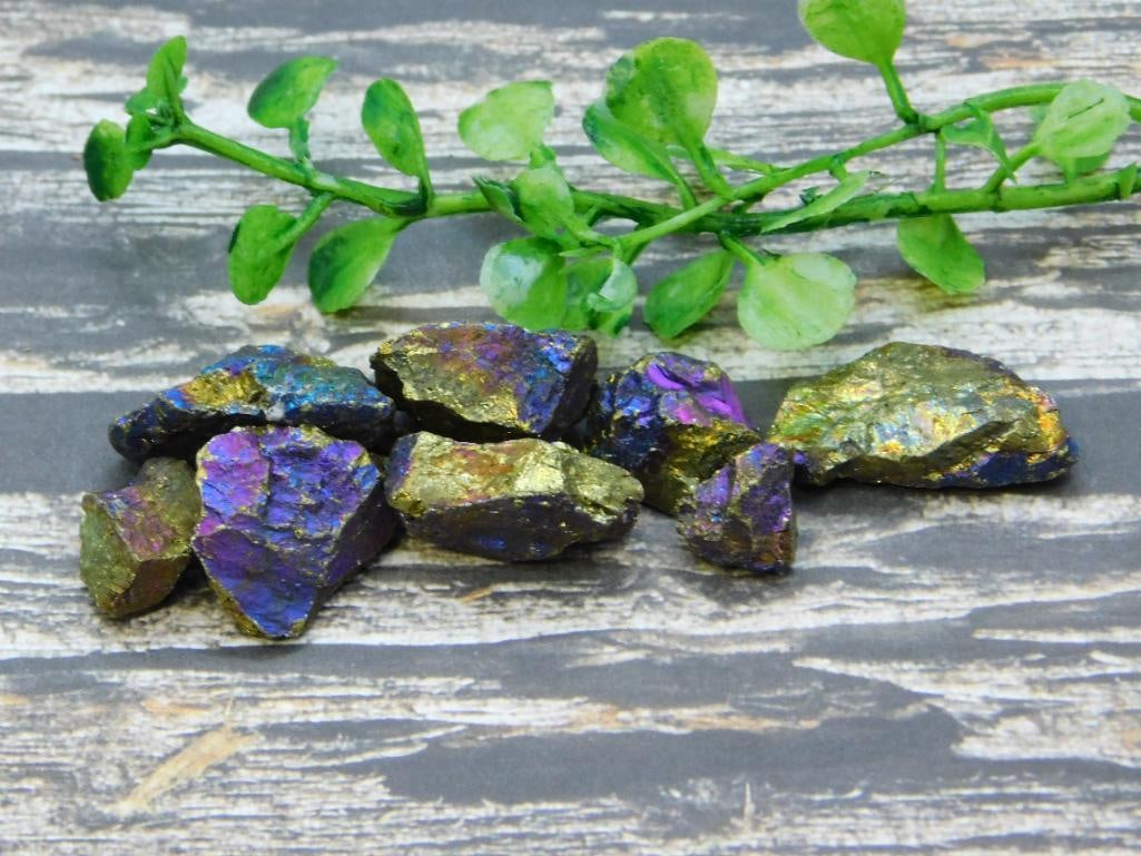 PEACOCK ORE ROCK STONE LAPIDARY SPECIMEN: PEACOCK ORE ROCK STONE LAPIDARY SPECIMEN