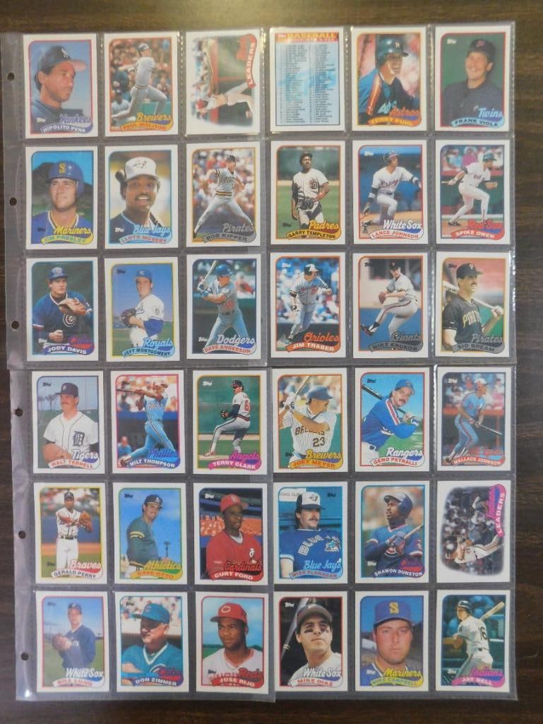 1980S ERA BASEBALL CARD ESTATE COLLECTION VINTAGE SPORTS MEMORABILIA (1 of 5)