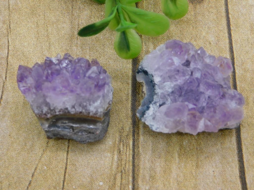 AMETHYST ROCK STONE LAPIDARY SPECIMEN (1 of 2)