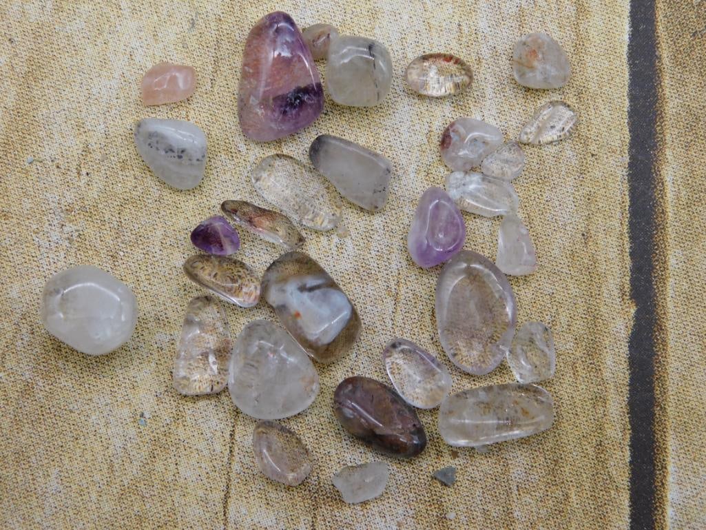 MIXED GEMSTONE LOT ROCK STONE LAPIDARY SPECIMEN (1 of 3)