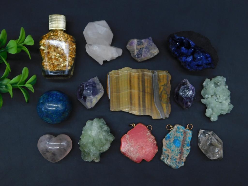 MIXED LOT ROCK STONE LAPIDARY SPECIMEN (1 of 3)